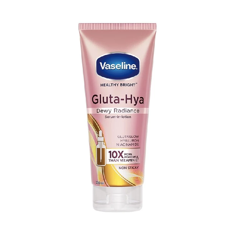 Vaseline Gluta Hya Serum-in-Lotion Combo of Dewy Radiance and Flawless Glow, Combo of 2-3.webp